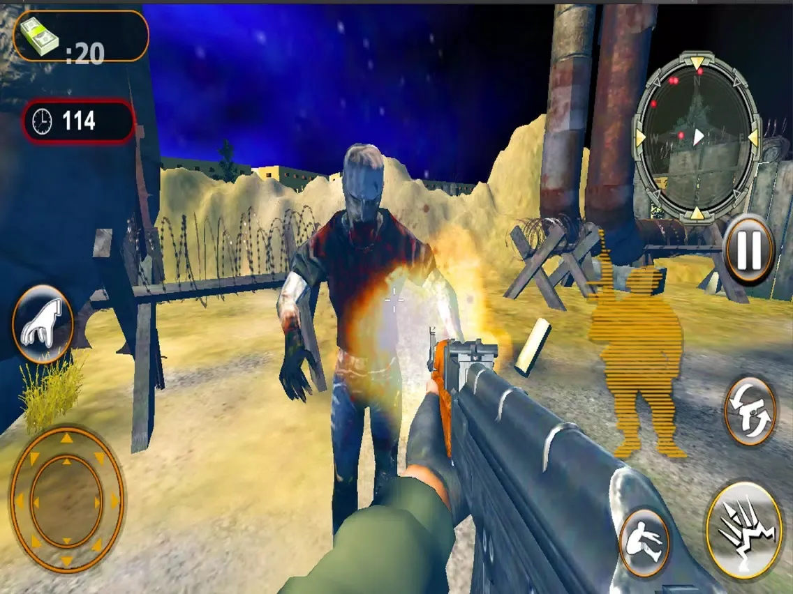 Скриншоты Zombie Hunter Survival War iPad 