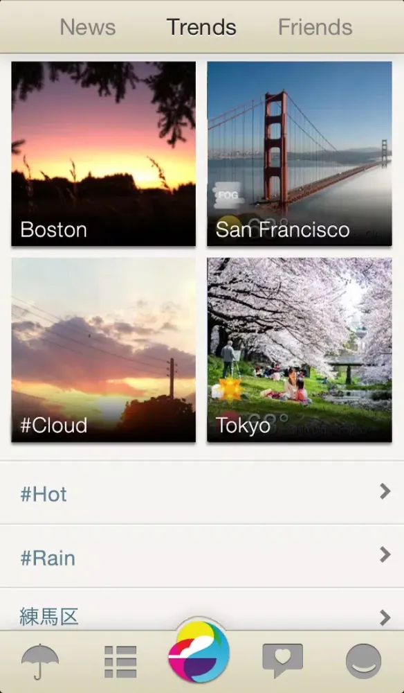 Скриншоты Weathermob - Social Weather Reporting, and Local and Global Weather Reports