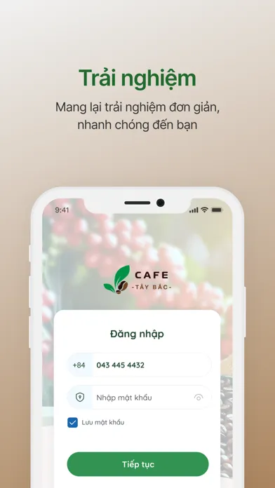 Cafe Tây Bắc应用截图