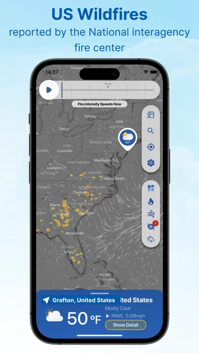 Скриншоты Weather Radar - Weather Alerts