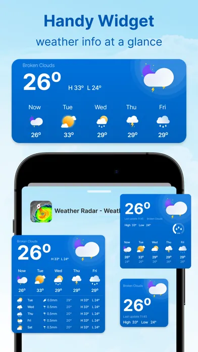Скриншоты Weather Radar - Weather Alerts
