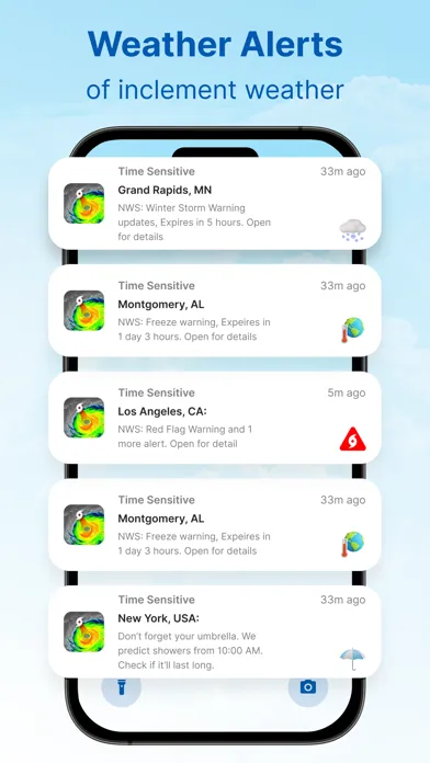 Скриншоты Weather Radar - Weather Alerts