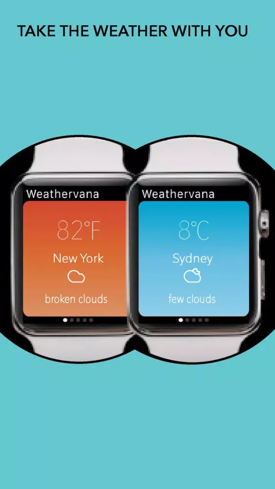 Weathervana - Weather, maps and forecast سکرین شاٹس