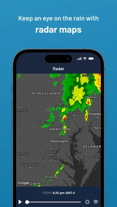 Capturas de tela do Weatherzone: Weather Forecasts