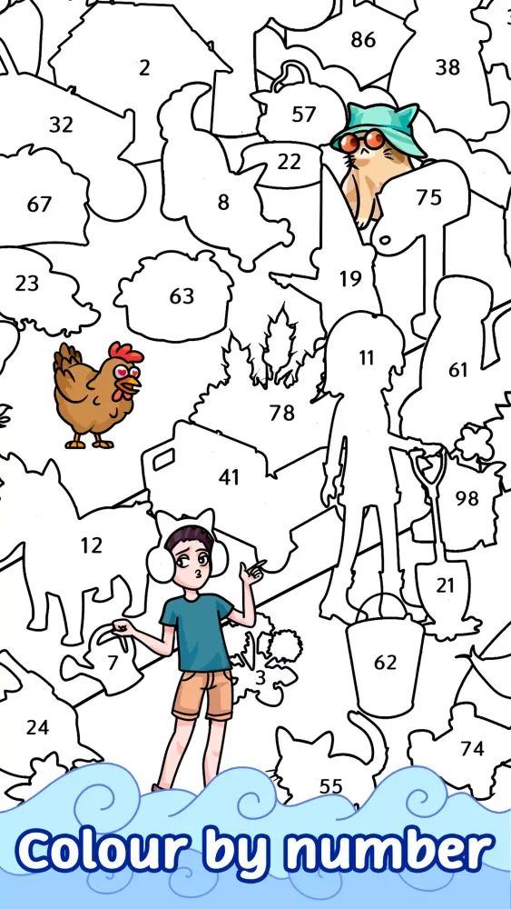 Скриншоты Sticker Book - Art of Puzzle
