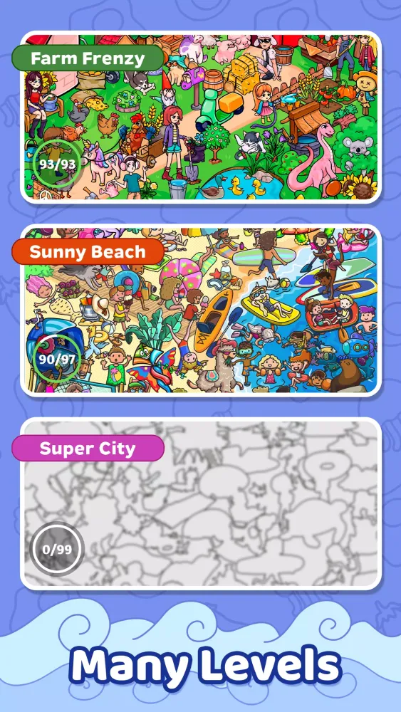 Скриншоты Sticker Book - Art of Puzzle