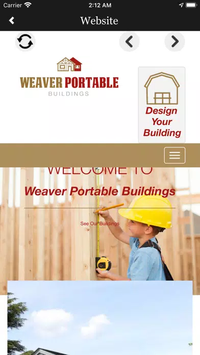 Weaver Portable Buildings Screenshots