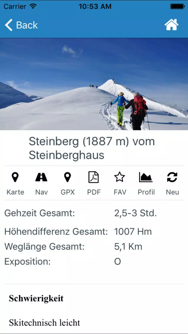 Almenrausch TourenApp – Tirol स्क्रीनशॉट