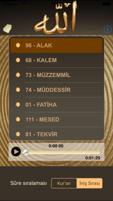 Sesli Kur'an (Türkçe)应用截图