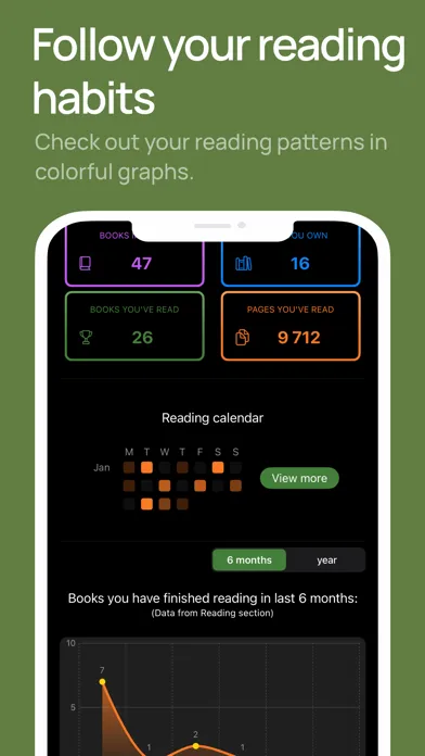 تصاویر Book library - reading tracker