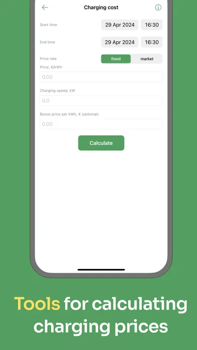 ภาพหน้าจอของ EV Helper Latvia