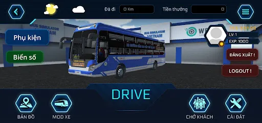Ảnh chụp màn hình của Bus Simulator Vietnam
