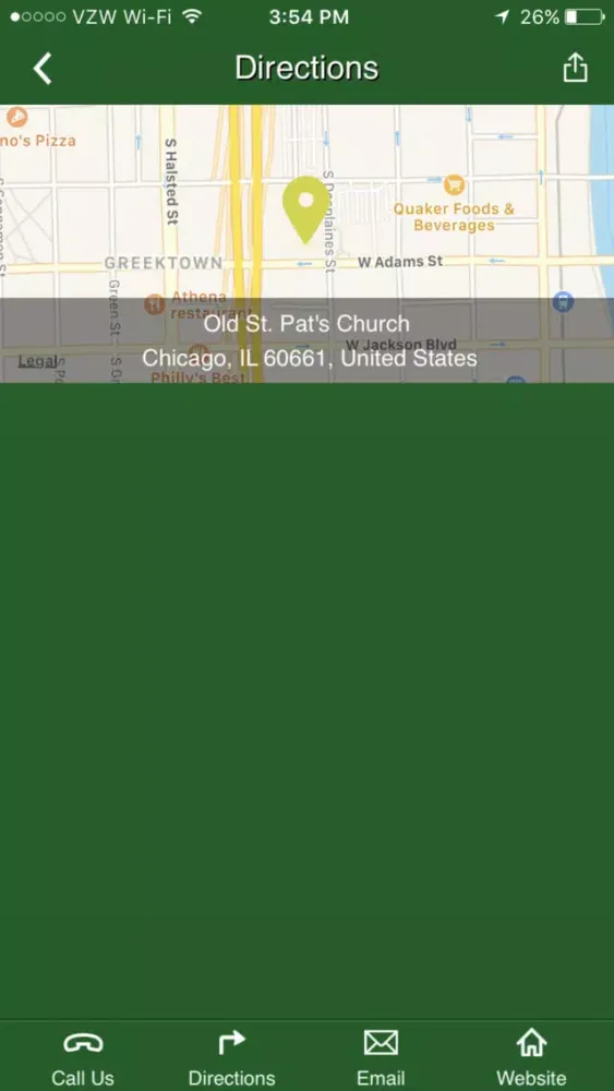 Tangkapan layar Old St. Patrick's Chicago