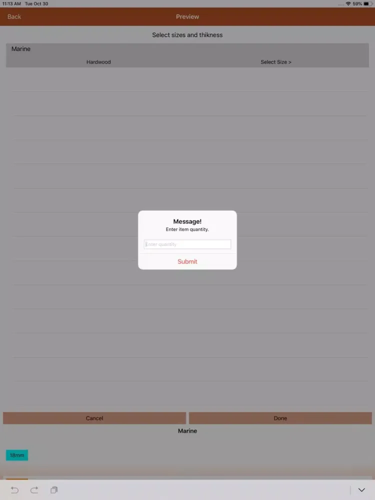 Tangkapan layar Jai Mata Ply iPad 