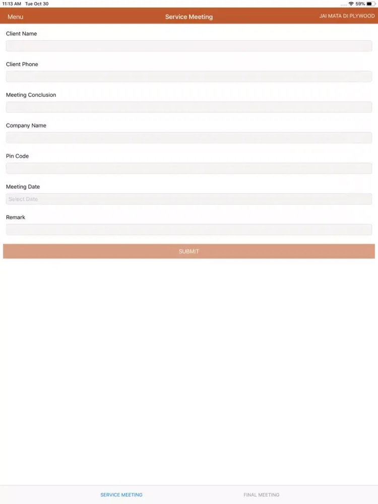 Tangkapan layar Jai Mata Ply iPad 