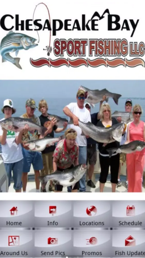 Chesapeake Bay Sport Fishing स्क्रीनशॉट