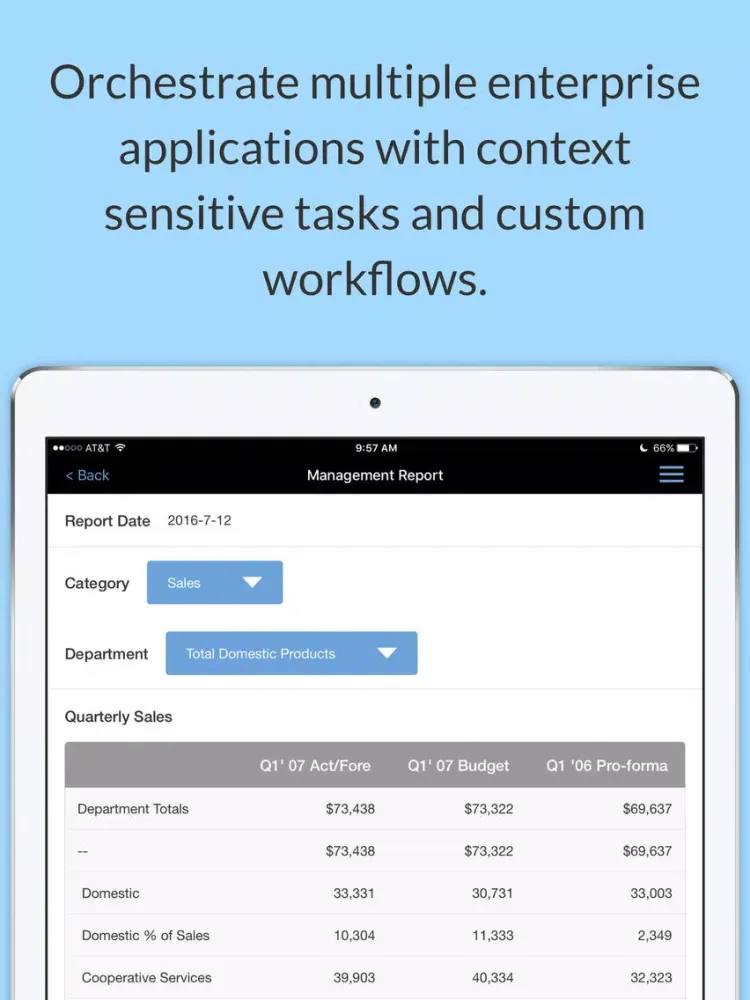 Webalo for BlackBerry iPad  Screenshots
