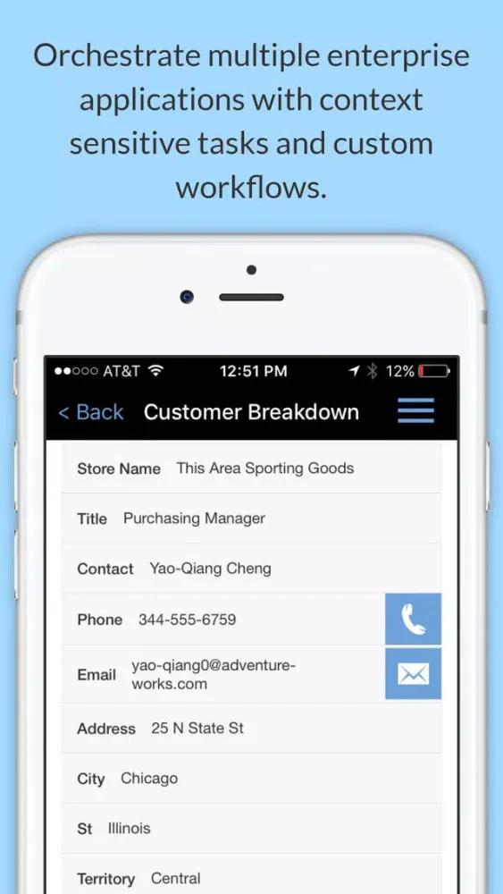 Webalo for BlackBerry Screenshots