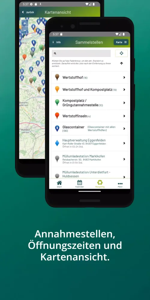 Captures d'écran de AWV Isar-Inn Abfall-App