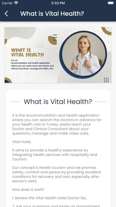 ภาพหน้าจอของ Vital Hotel & Health