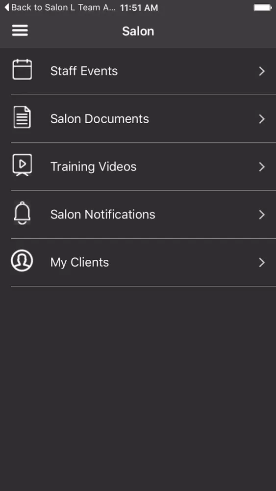 Capturas de pantalla de Bloom Morristown Team App