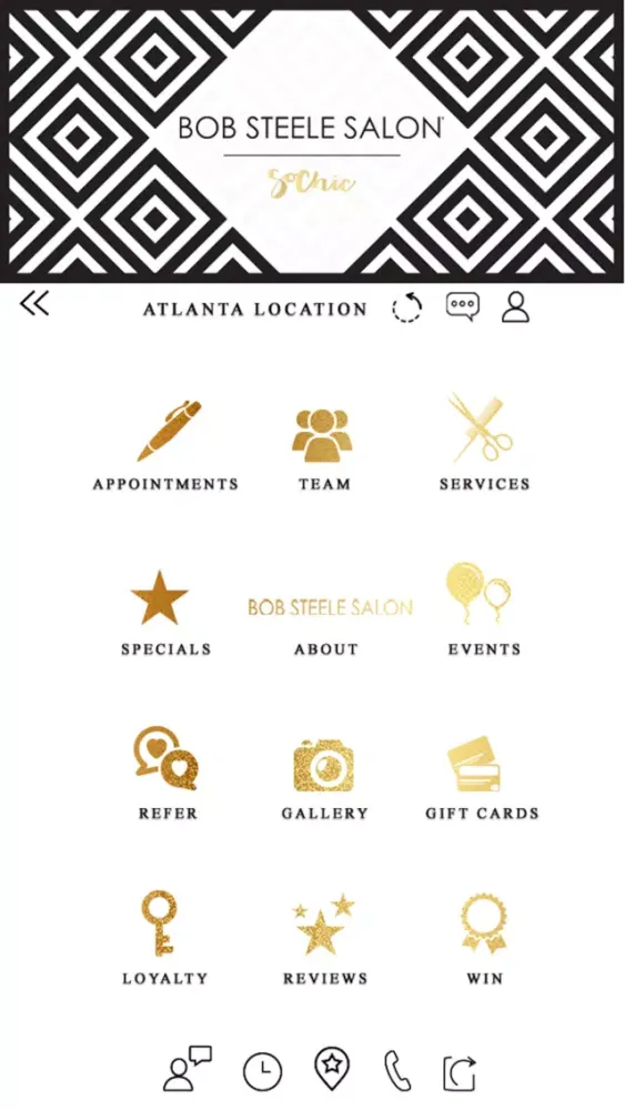 Capturas de pantalla de Bob Steele Salon