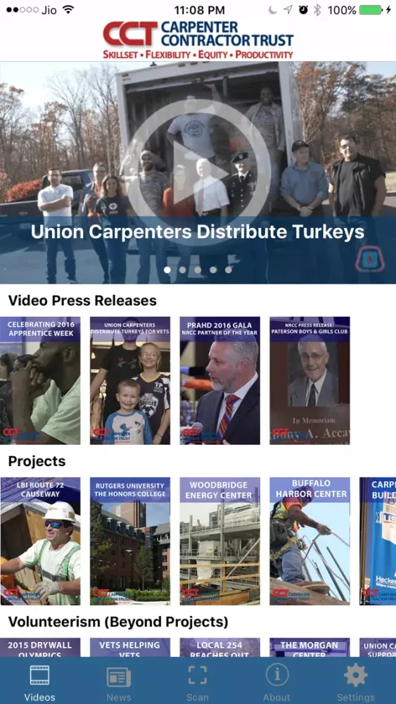ภาพหน้าจอของ CCT App