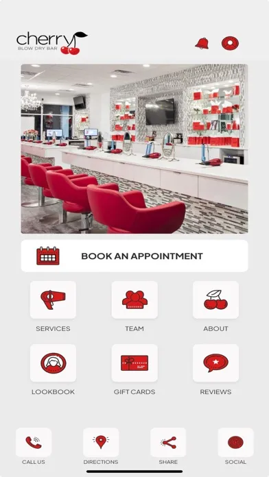 ภาพหน้าจอของ Cherry Blow Dry Bar