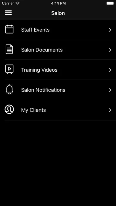 Cherry Blow Dry Bar Team App Screenshots