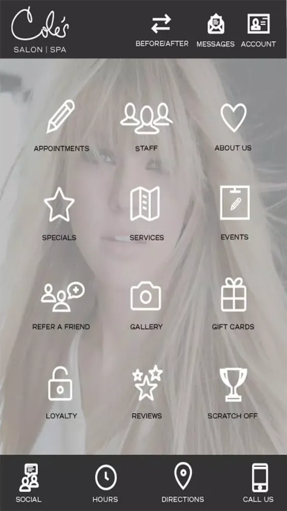 Coles Salon Spa应用截图