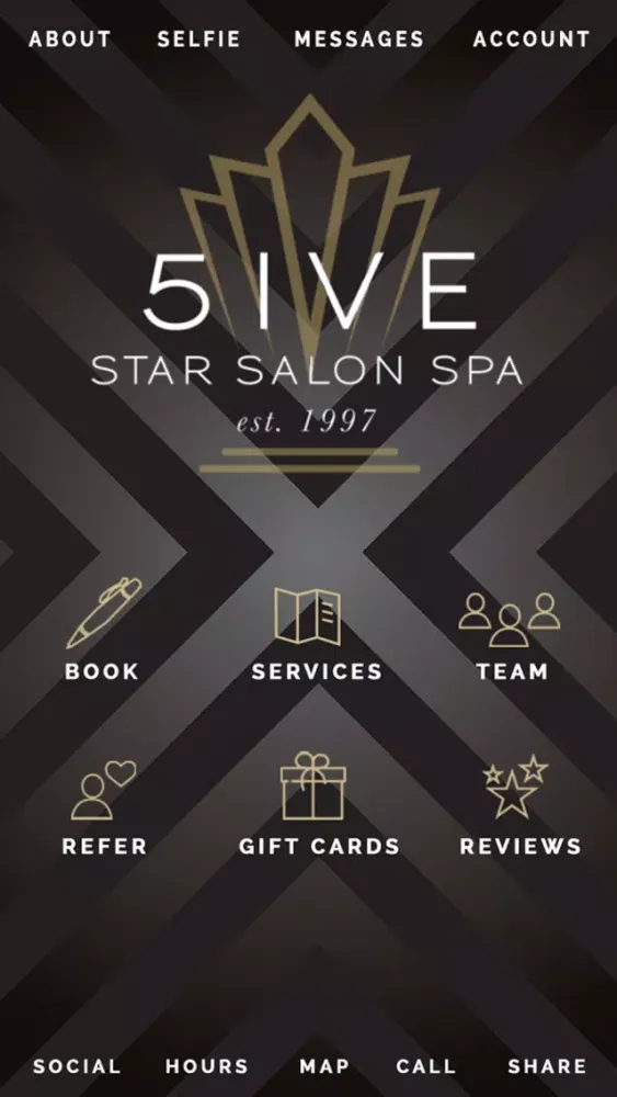 Ảnh chụp màn hình của 5ive Star Salon And Spa