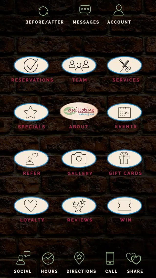 Guillotine Salon and Spa应用截图