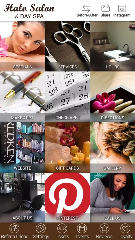 Halo Salon & Day Spa應用截圖