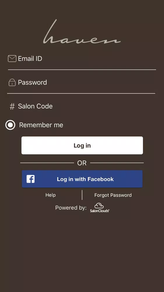 Haven Spa Team App Ekran Görüntüleri