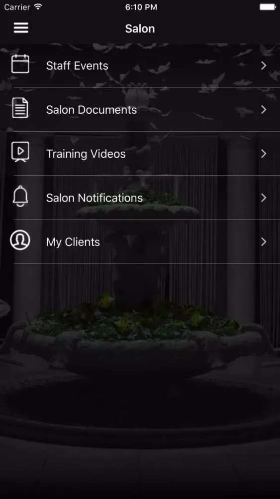 Capturas de tela do Imperial Salon & Spa Team App