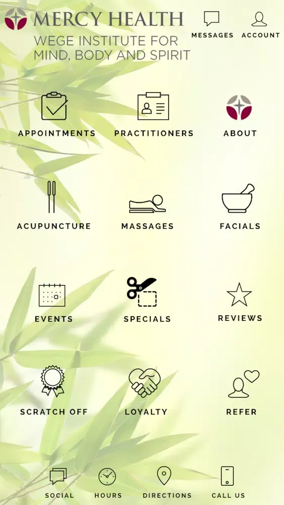 Capturas de pantalla de Mercy Health Wege Institute