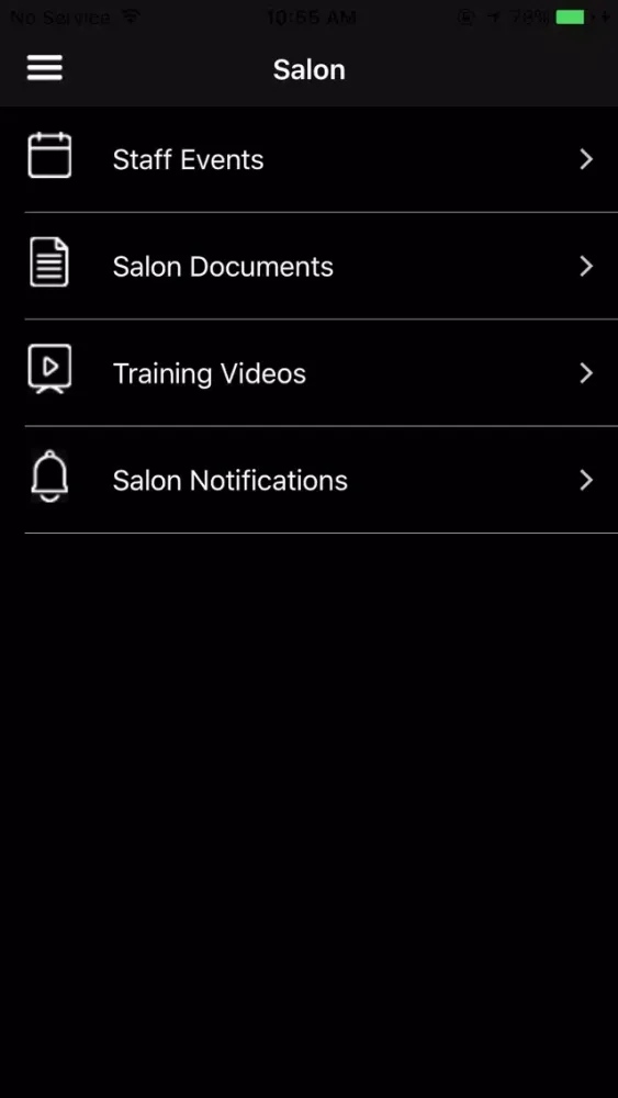 Zrzuty ekranu Revive Day Spa Team App