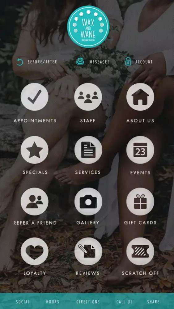 Wax and Wane Waxing Salon Screenshots