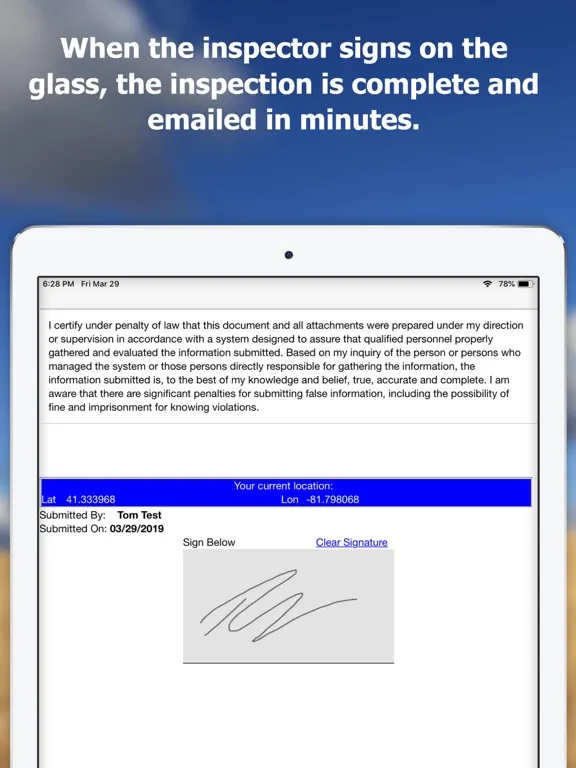 SWPPPTrack DOT iPad  Screenshots