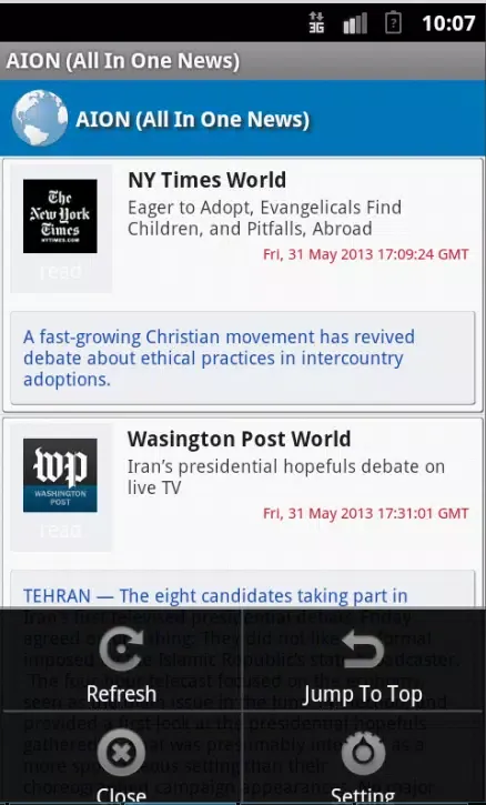 AION | All In One News - Lite应用截图