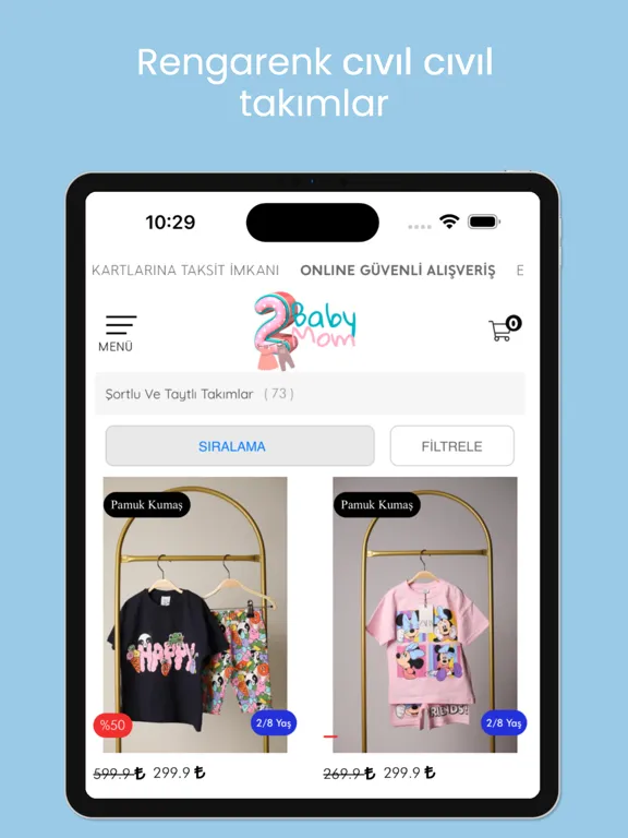 2Baby2Mom iPad  Screenshots