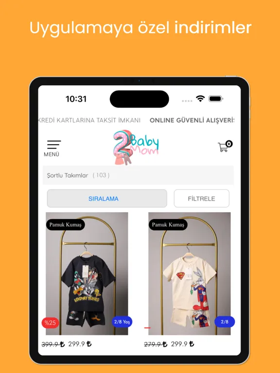 2Baby2Mom iPad  Screenshots
