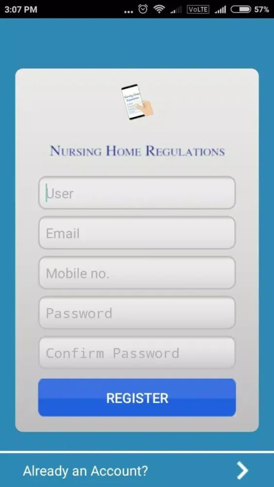 Zrzuty ekranu NH Regulations