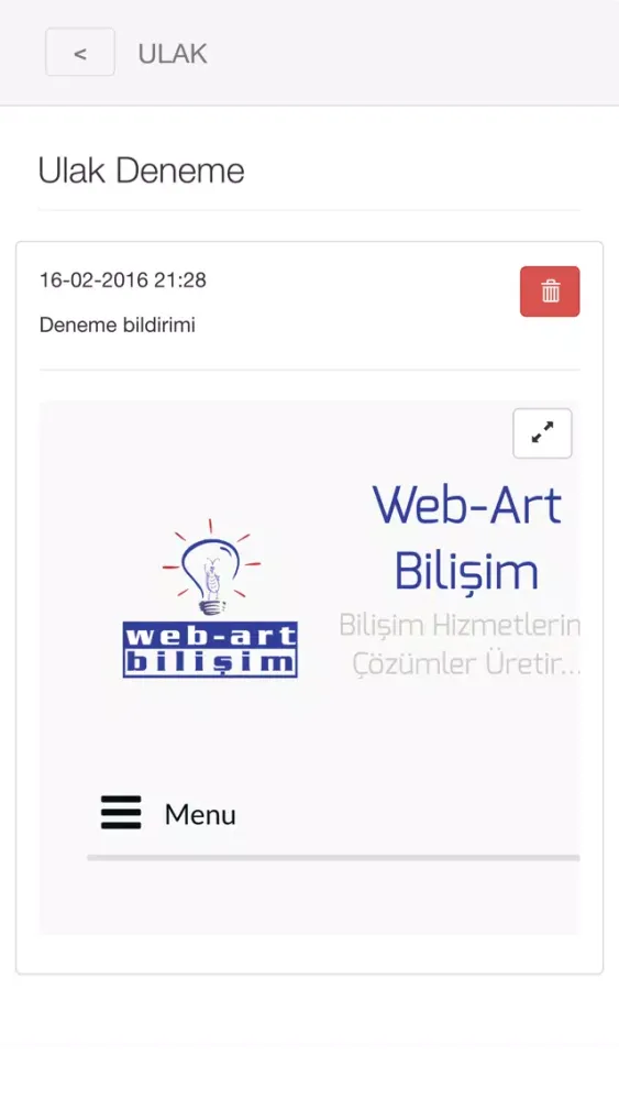 Ulak - webart bilişim स्क्रीनशॉट