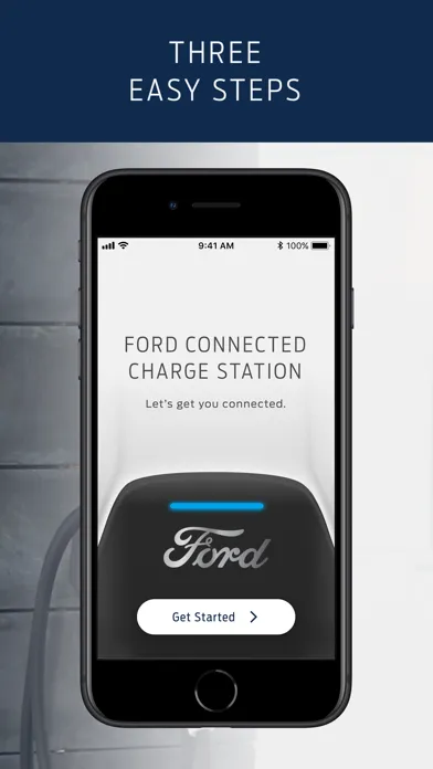 Capturas de pantalla de Ford Charge Station Setup