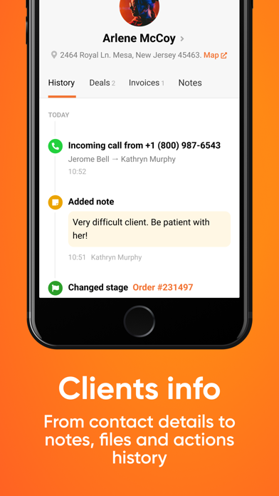 Webasyst CRM Screenshots