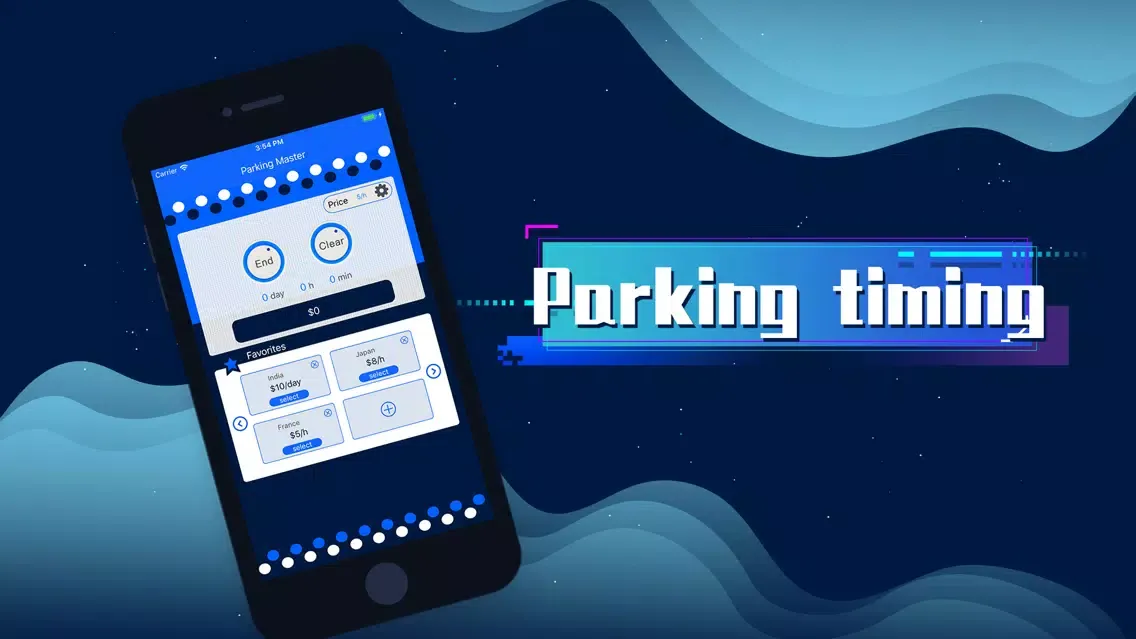 Tangkapan skrin Parking Master:Select parking