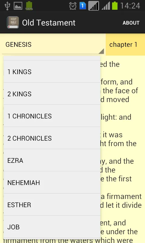 Screenshot di Holy Bible CEB