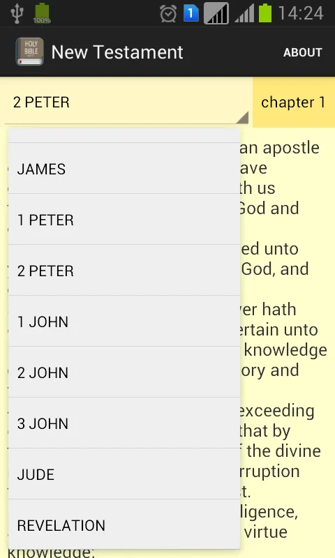 Screenshot di Holy Bible CEB