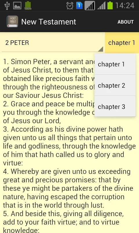 Screenshot di Holy Bible CEB